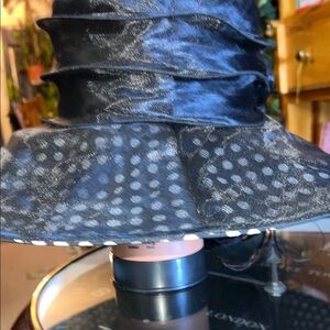 Stylish Black Polka Dot Women's Hat
